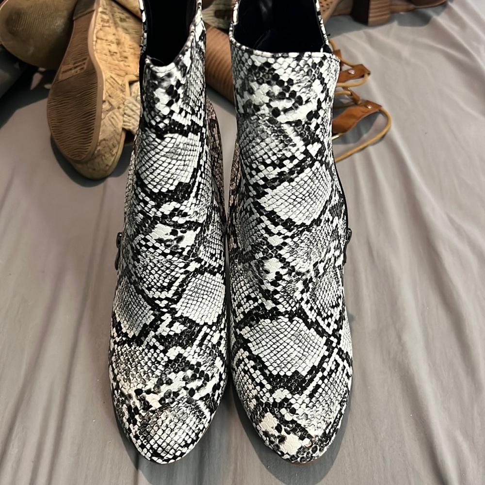 Booties never worn!